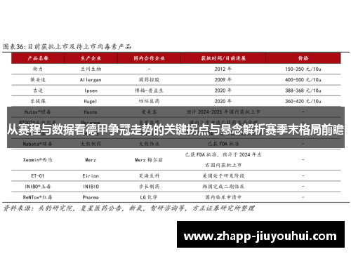 从赛程与数据看德甲争冠走势的关键拐点与悬念解析赛季末格局前瞻